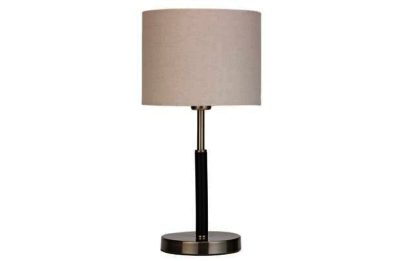 Heart of House Aya Table Lamp - Black and Silver